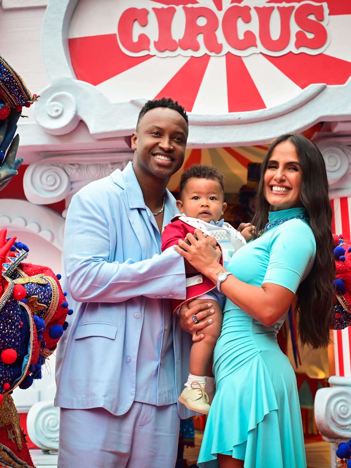 Com Neymar, Huck e mais, filho de Thiaguinho e Carol Peixinho ganha festão de luxo em SP; veja fotos