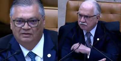 Dino e Fachin Foto: Reprodu&ccedil;&atilde;o/STF