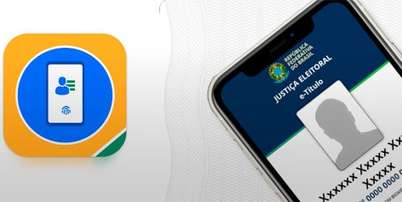 Aplicativo e-título serve como identidade para votar Foto: Reprodução TSE
