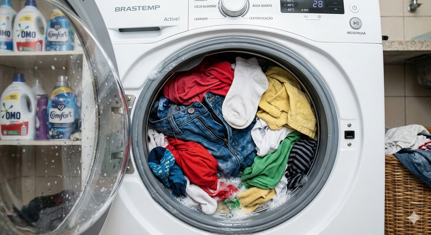9 truques para deixar sua máquina de lavar mais potente