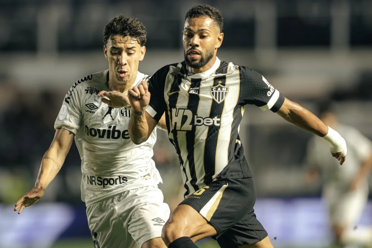 Sul-Americana: Atlético-MG e Santos duelam por vaga brasileira na semifinal