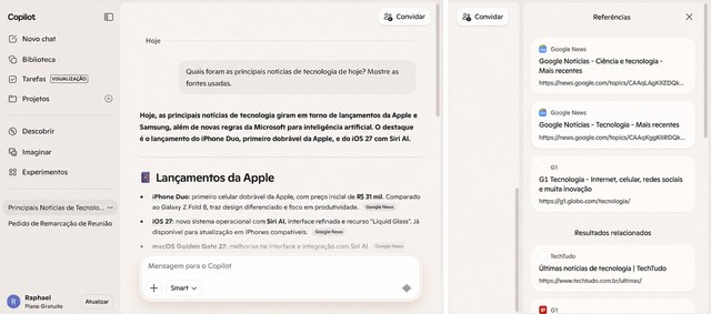 Quer usar recursos do ChatGPT sem pagar? Saiba como fazer isso no Copilot
