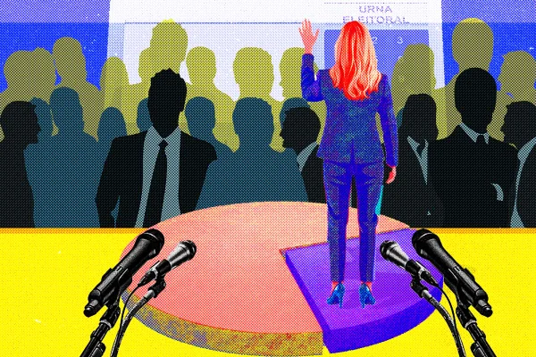 O jovem não desistiu da política, apenas mudou de canal