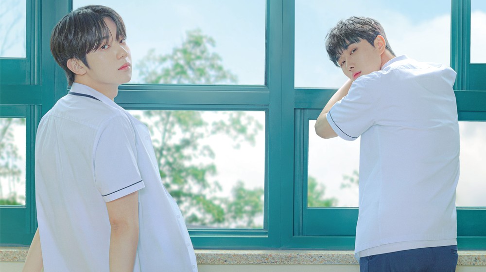 Um Ombro para Chorar é um dorama BL disponível no Viki — Foto: Reprodução/Viki