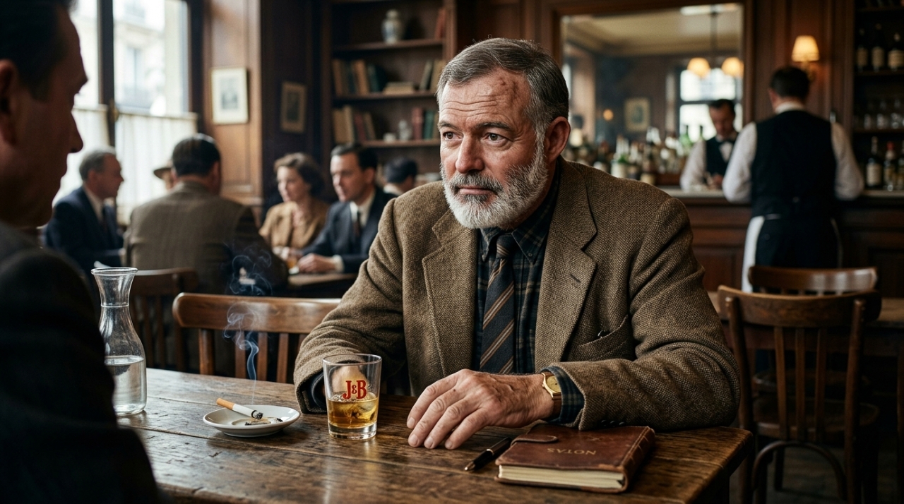 Citação do dia de Ernest Hemingway: “Quando as pessoas falarem, escute completamente. A maioria das pessoas nunca escuta” — a lição de quem transformou a observação em arte