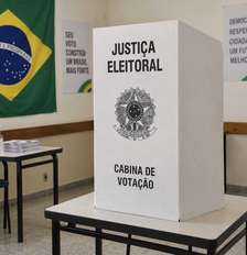Eleições - Cabine de votação das eleições no Brasil Foto: