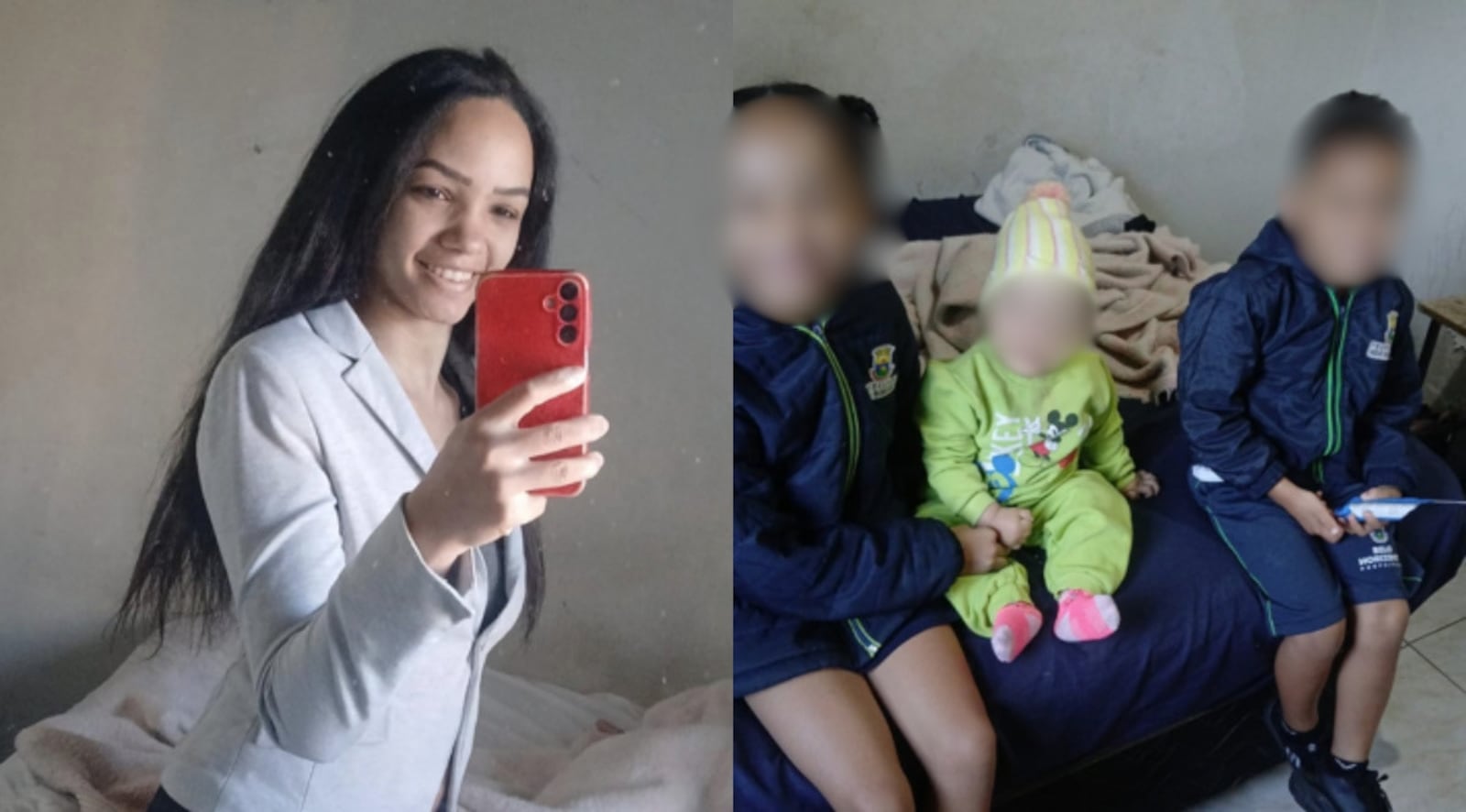 Mulher, marido e filhos se apresentaram à polícia e relataram que não estavam desaparecidos Reprodução/ACERVO PESSOAL