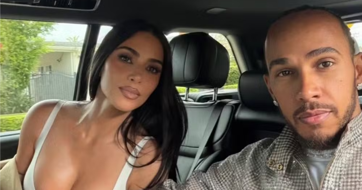 Kim Kardashian usa apelido inusitado para Lewis Hamilton e surpreende a irmã