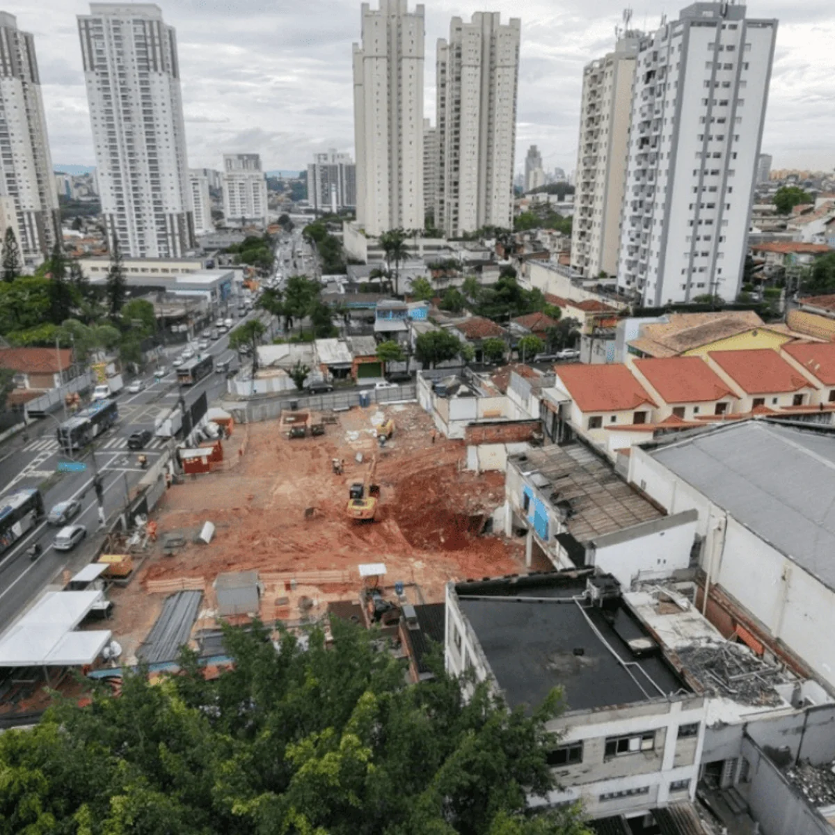 Chácara do Jockey: obras da nova estação de metrô vão afetar vias do bairro