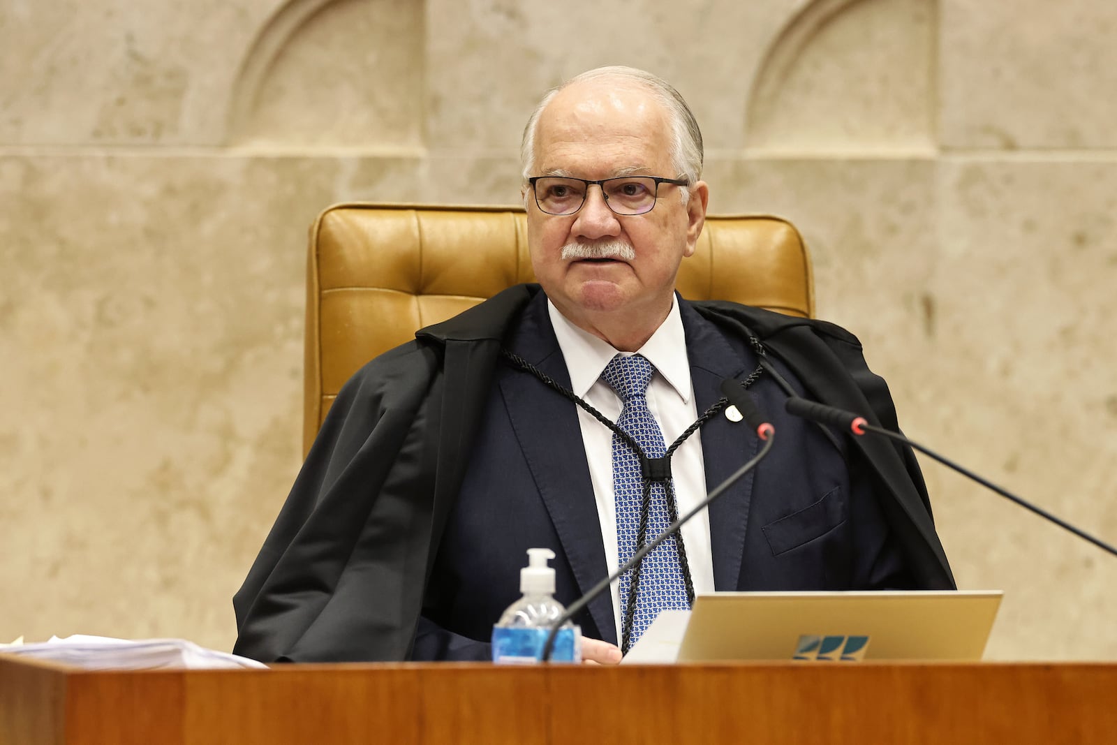 Edson Fachin tem conversado com ministros, na tentativa de restabelecer tom de cordialidade Alejandro Zambrana/STF - 15.09.2026