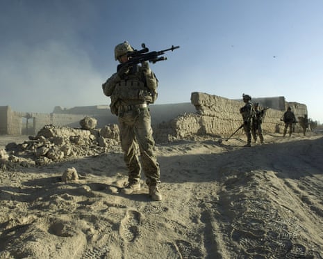US soldiers in Zangabad, Afghanistan, 2012.