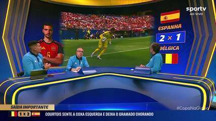 Troca de Passes debate sobre declarações de Courtois após derrota da Bélgica