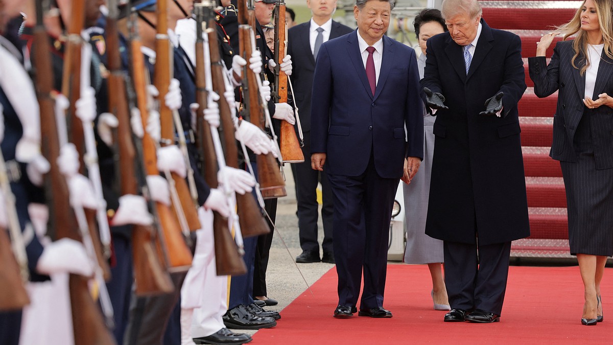 Xi Jinping chega aos EUA: Trump o recebe como se deve