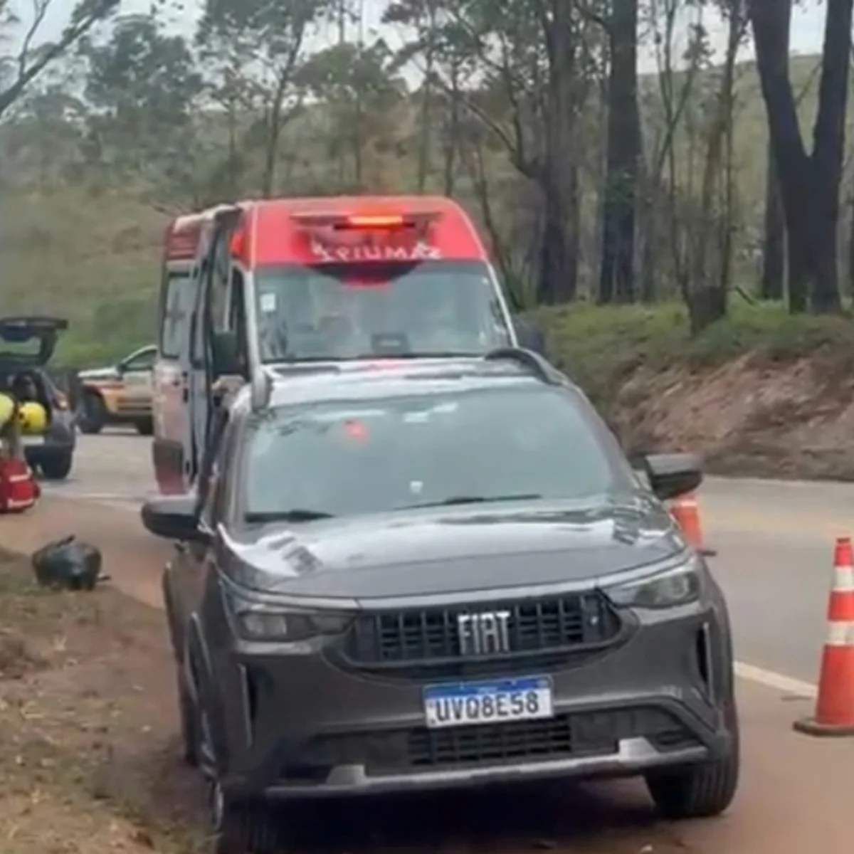 Acidente na BR-356 deixa uma pessoa morta e três gravemente feridas em MG