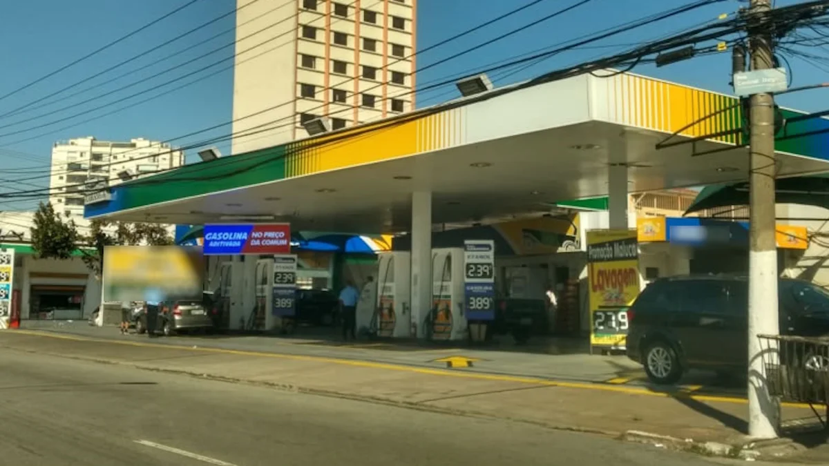 Posto gasolina posto combustível