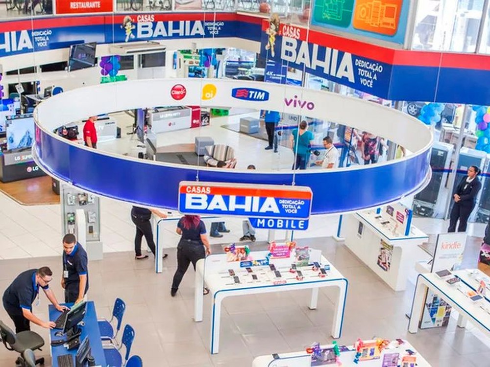 Casas Bahia realiza leilões após protocolar recuperação judicial — Foto: Reprodução/Internet