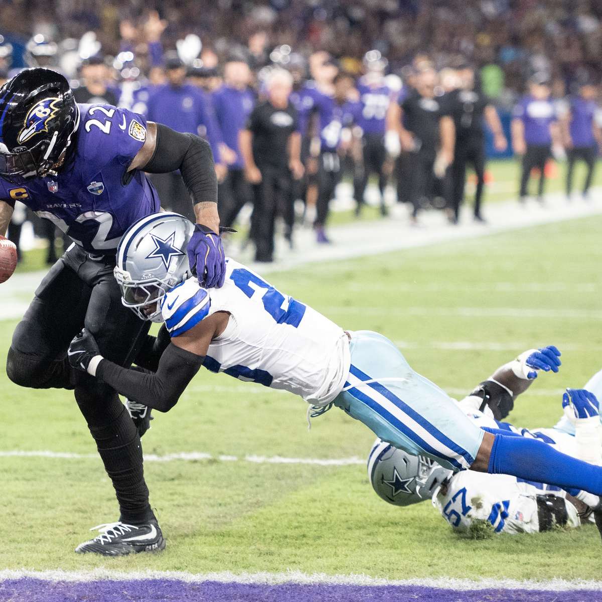 Ravens vencem Cowboys no último segundo na NFL no Rio em jogo com recorde de público no Maracanã