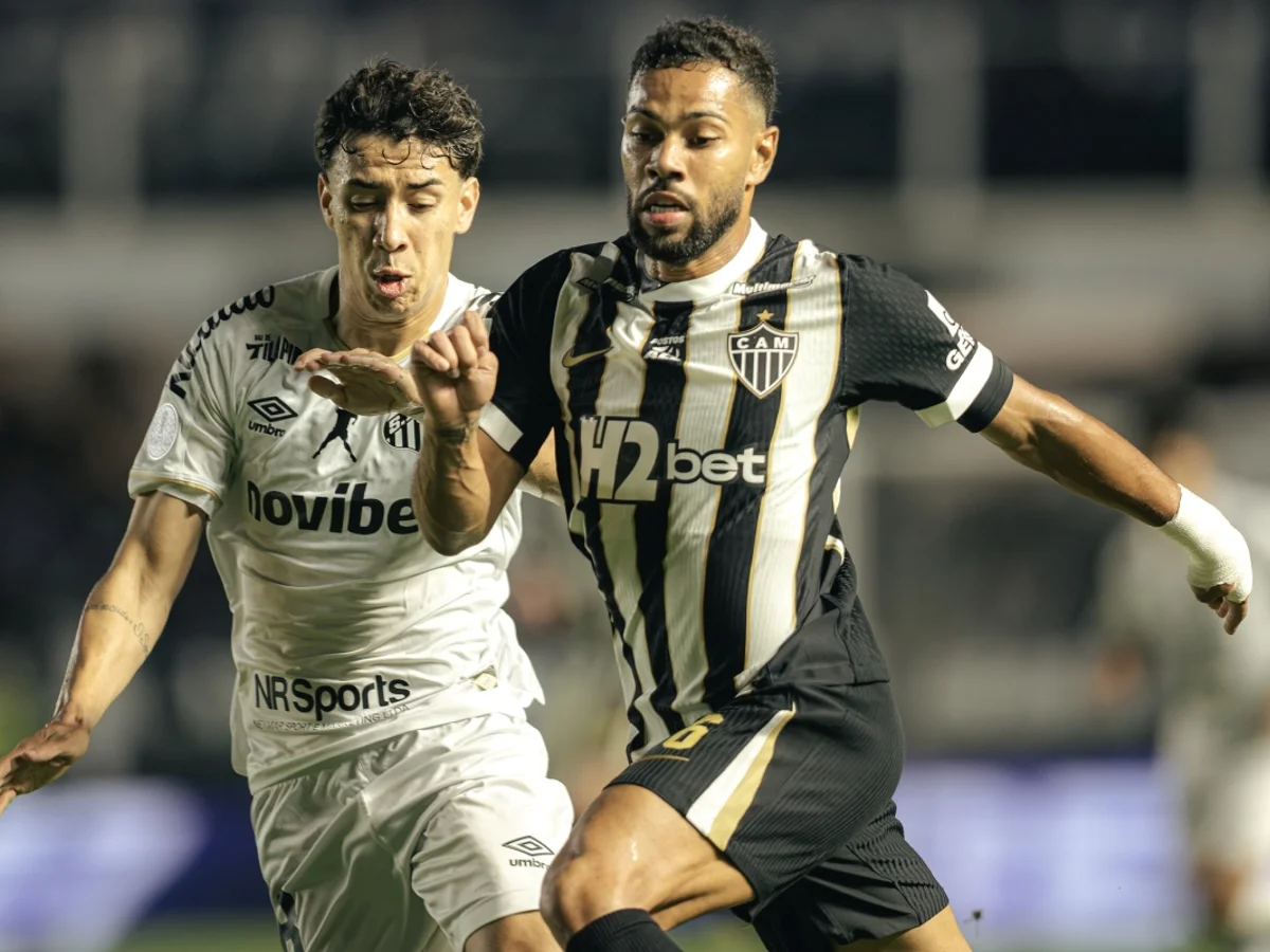 Sul-Americana: Atlético-MG e Santos duelam por vaga brasileira na semifinal