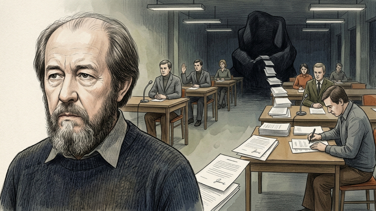 Aleksandr Solzhenitsyn: “A violência não pode esconder-se atrás de nada além da mentira”, a frase do Nobel que explica por que regimes violentos também precisam convencer pessoas comuns a participar de pequenas falsidades