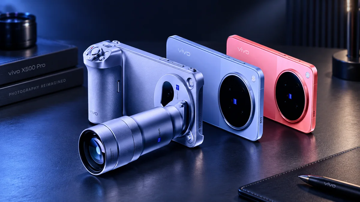 Imagem da matéria: “Celular que vira câmera” ganha geração 2026: veja tudo que o Vivo X500 Pro faz
