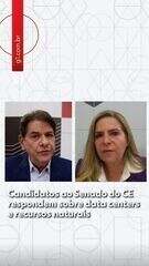 Candidatos ao Senado do CE respondem sobre data centers e recursos naturais
