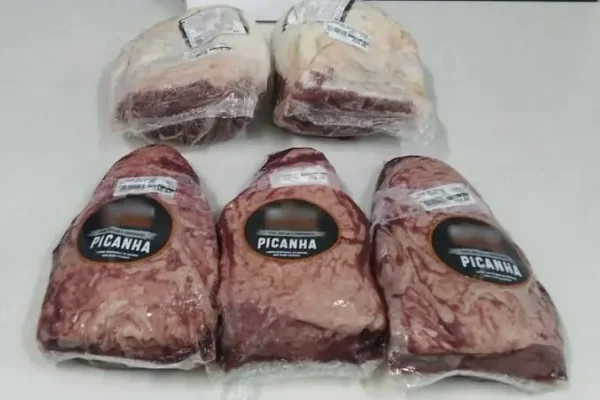 Passou do ponto: homem é preso pela GCM após tentar furtar peça de picanha
