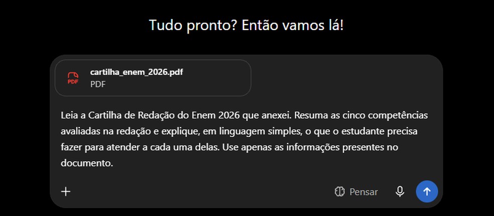 Cartilha de Redação do Enem 2026: saiba como usar o PDF para estudar com IA