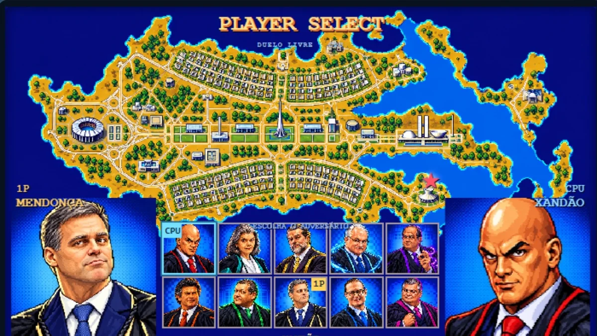 "Supremo Tribunal Fighter": crise no STF vira jogo de luta entre ministros