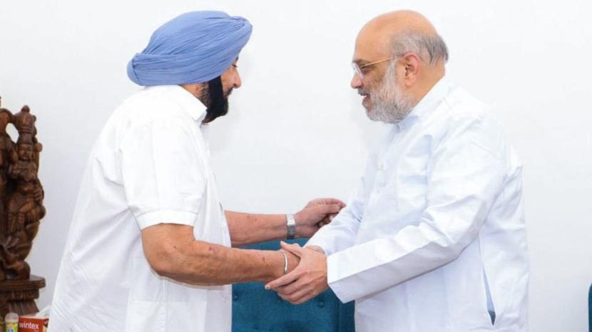 Amarinder Singh está desistindo do BJP para voltar ao Congresso? Ele diz...