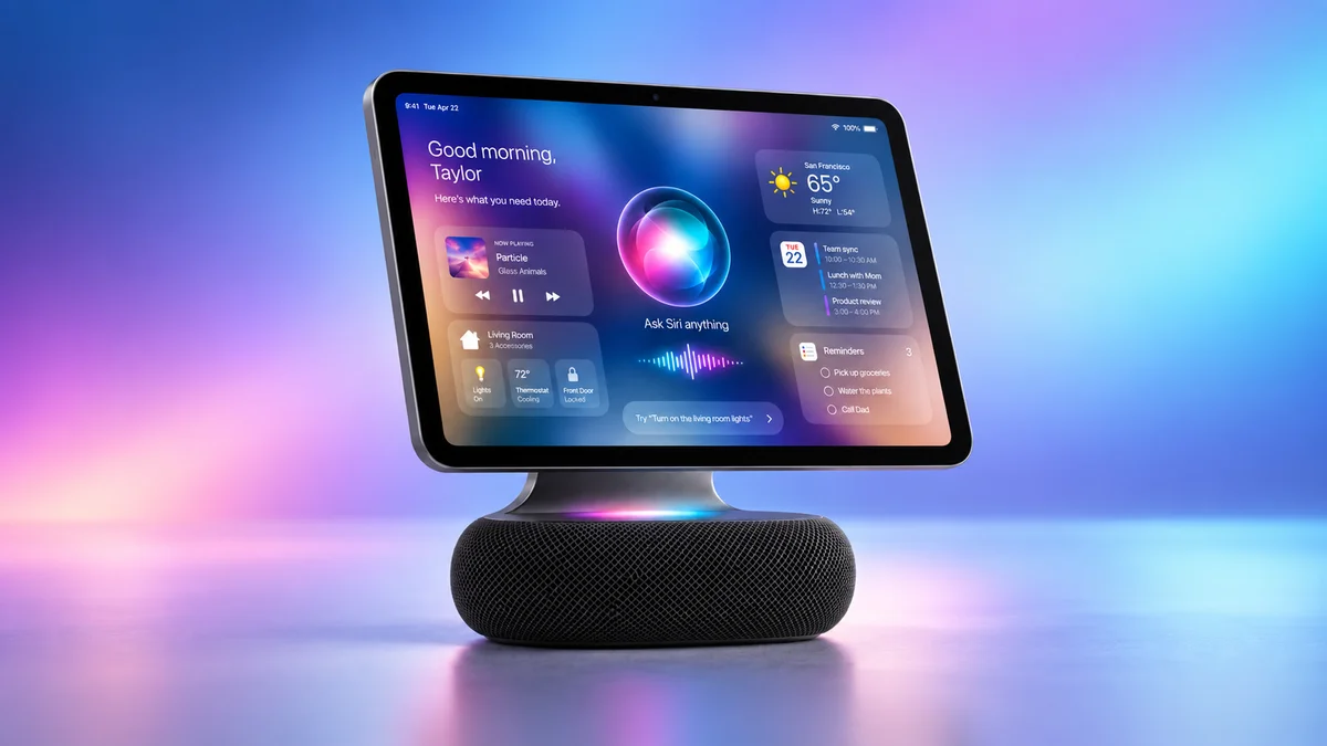 Apple smart display concepção