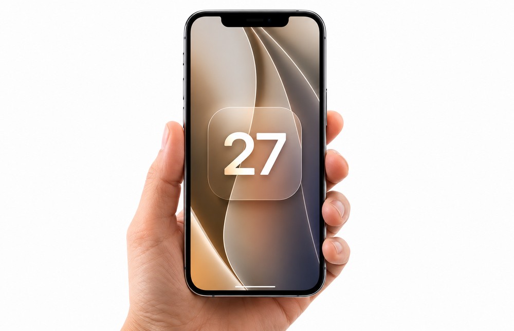 Usuários relatam alto consumo de bateria após instalação do iOS 27; Apple diz que é normal e temporário — Foto: Reprodução/Vecteezy/Apple/Editada com IA