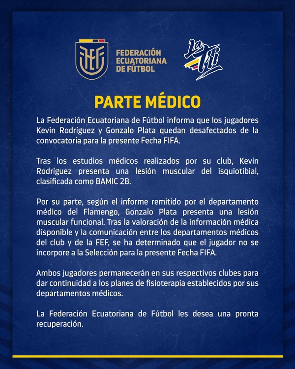 Gonzalo Plata, do Flamengo, é cortado da seleção do Equador por lesão