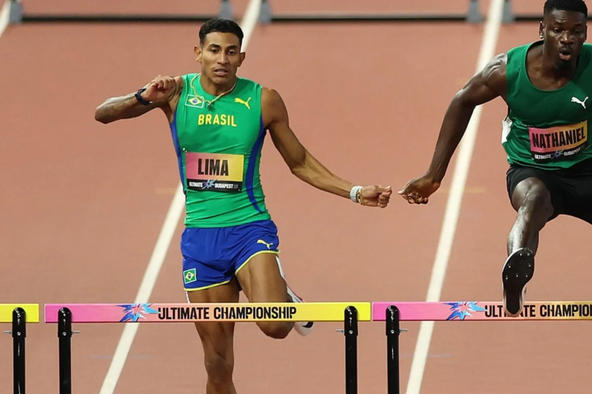 Matheus Lima e Guilherme Viana fazem dobradinha nos 400m com barreiras