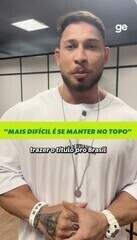 Ramon Dino mira defesa de título do Mr. Olympia: "mais dificil é se manter no topo"