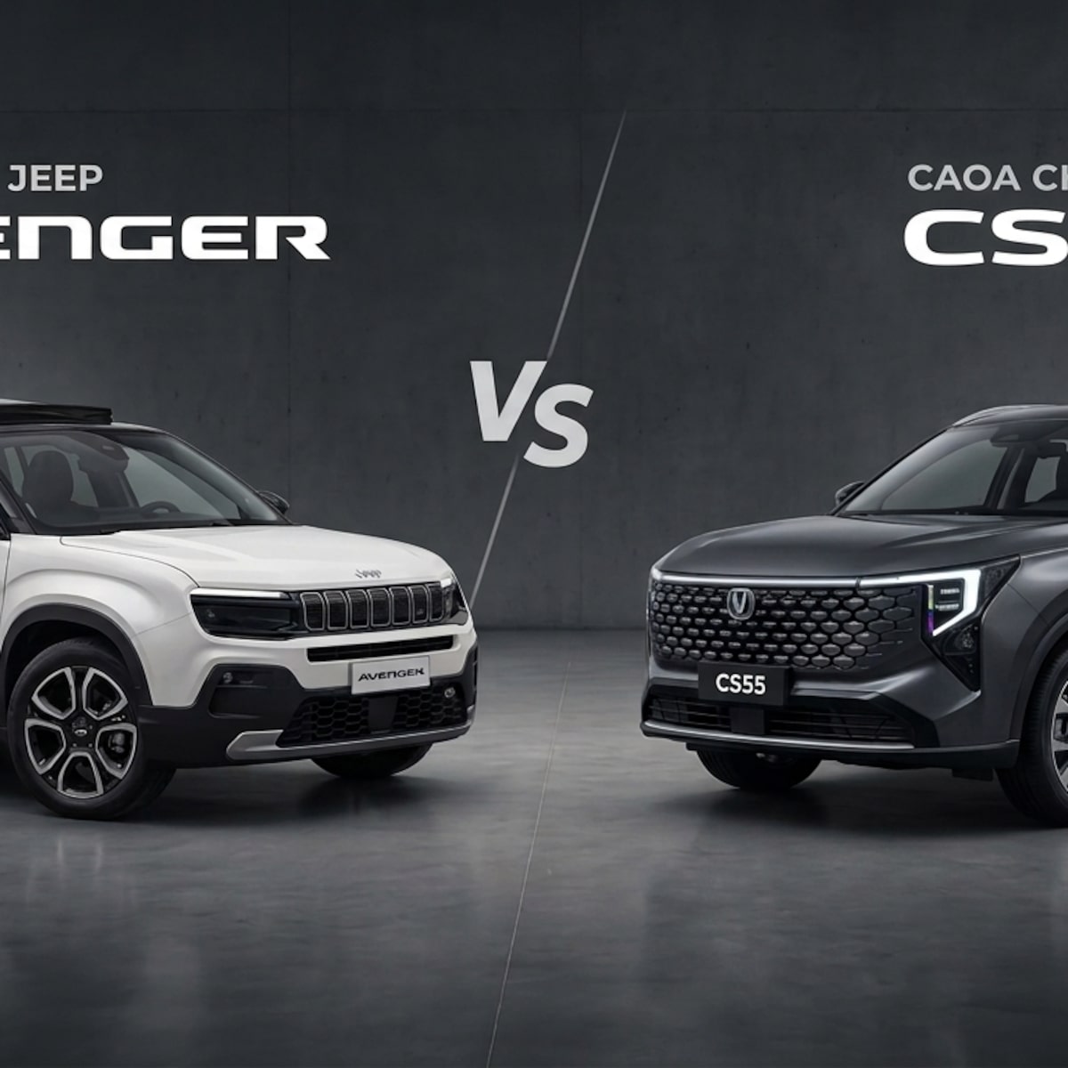 Por R$ 145 mil, você vai de Jeep Avenger ou Changan CS55? Veja comparação