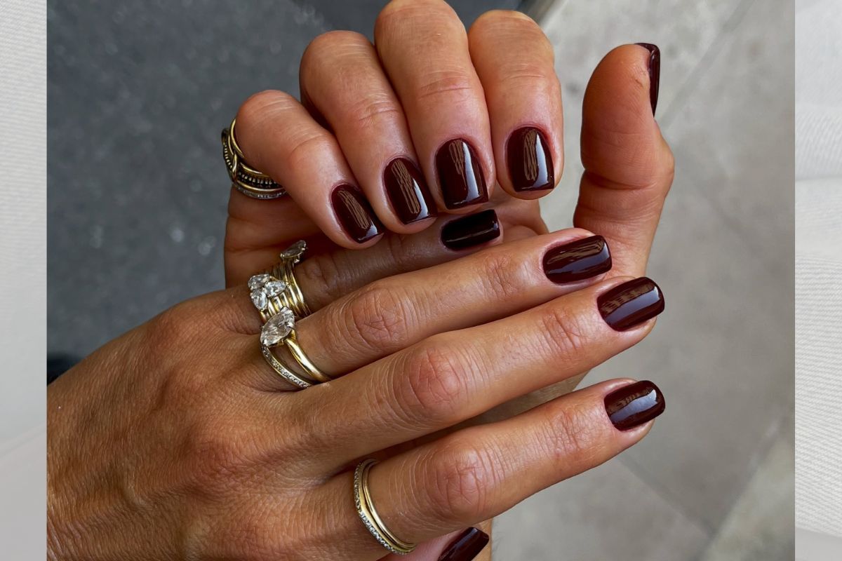 Em alta, bordô é tendência máxima a quem quer unhas elegantes nesta estação