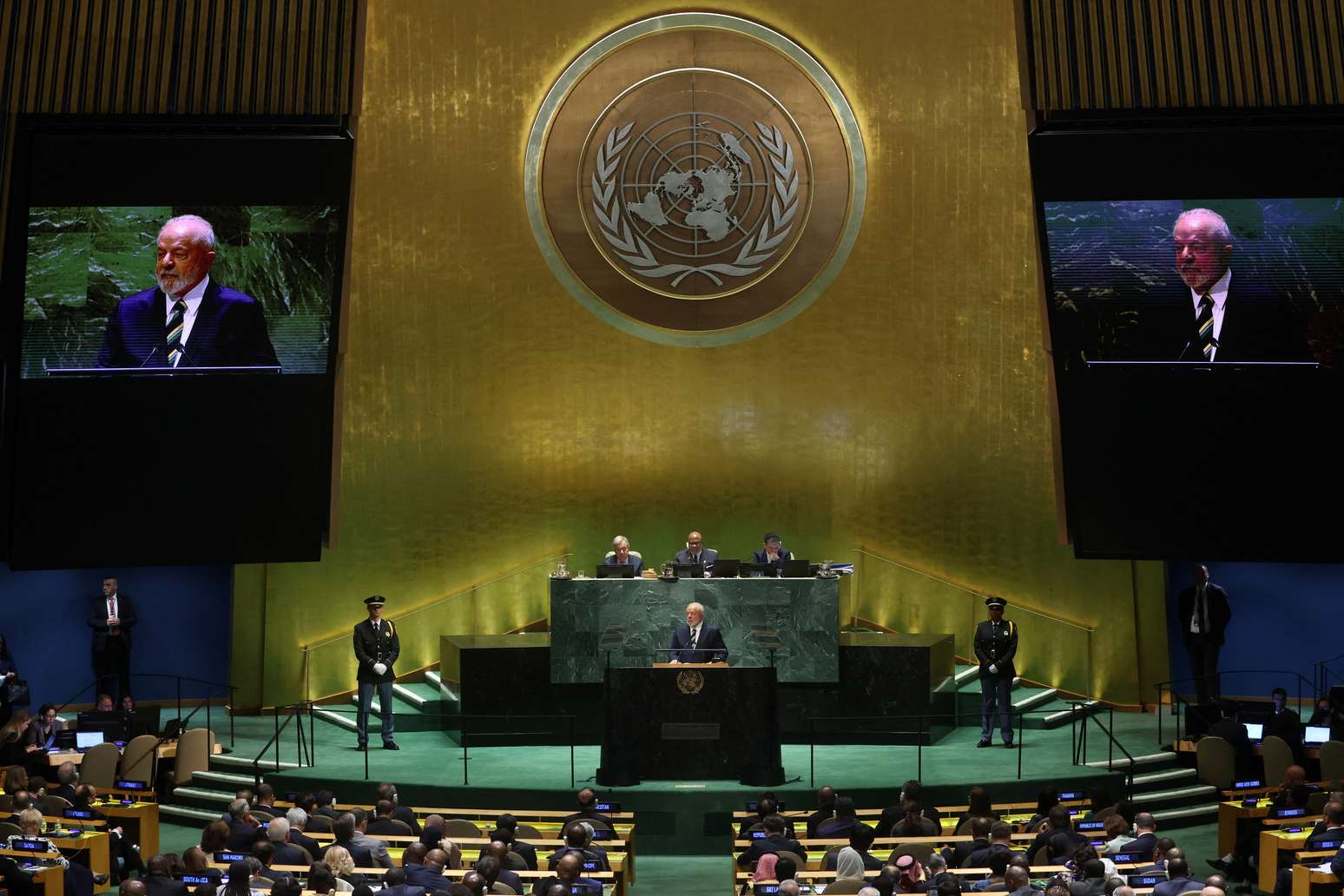 Lula discursa na ONU