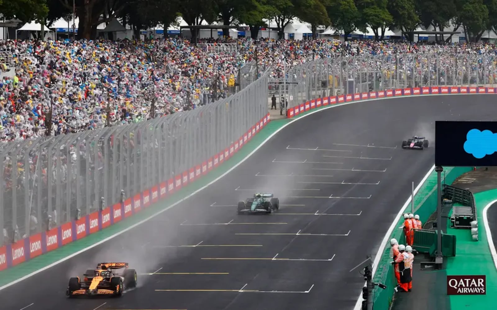 GP de São Paulo é disputado em Interlagos Reprodução/@f1