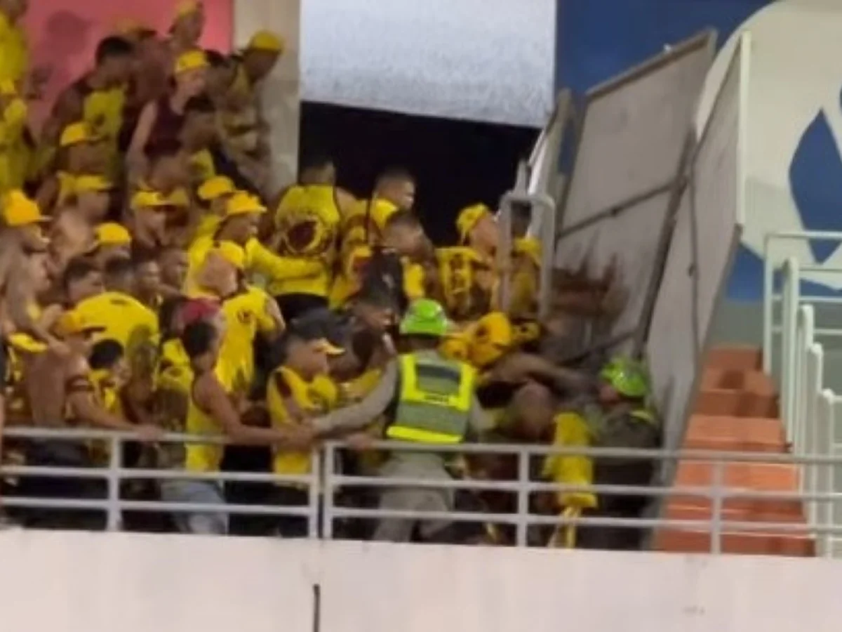 Torcida do Sport entra em confusão com a polícia após derrota na Série B