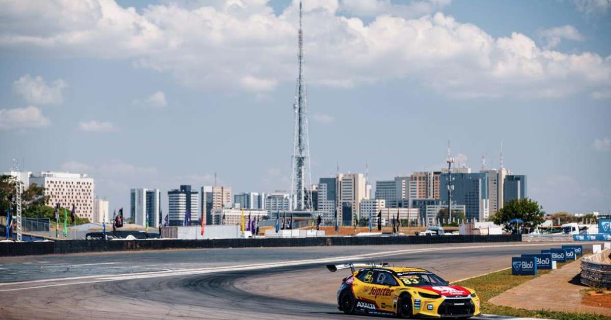 Stock Car: Gabriel Casagrande e Gabriel Robe conquistam a pole position para a Endurance em Brasília