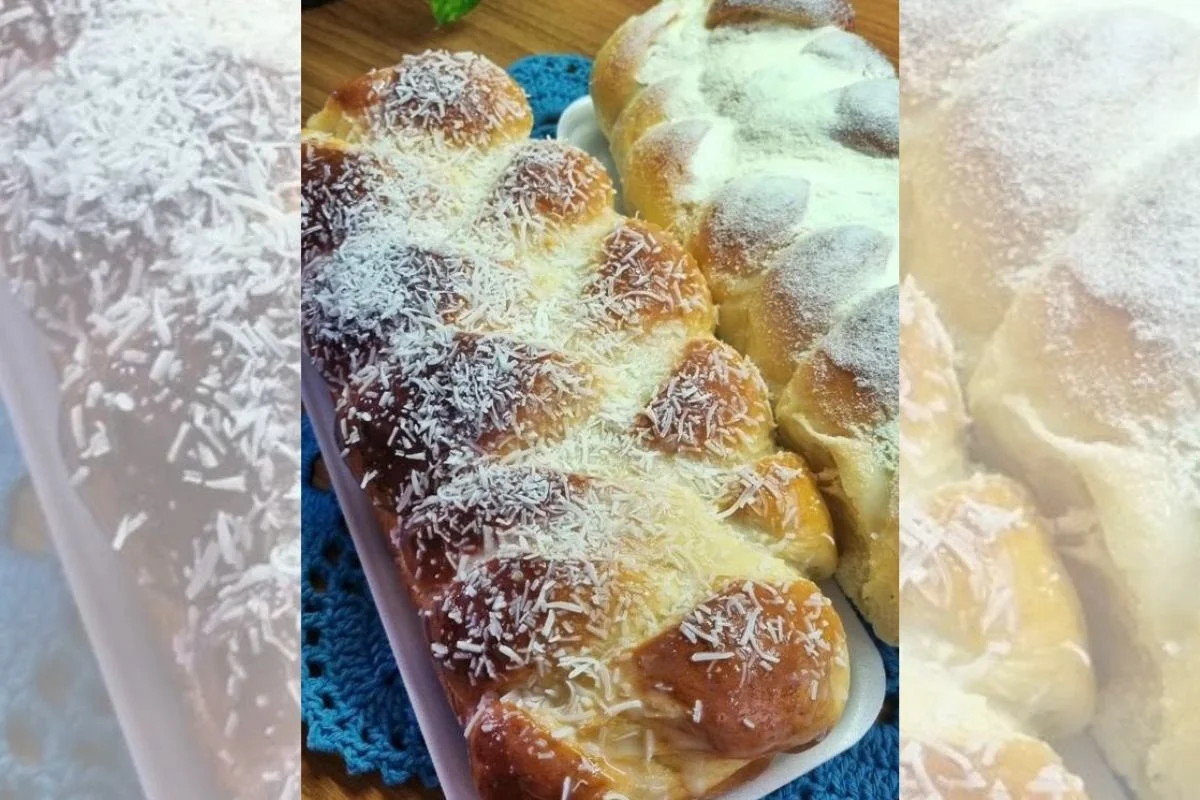 Imagem da matéria: Rosca de coco fácil e econômica garante sabor de padaria em casa