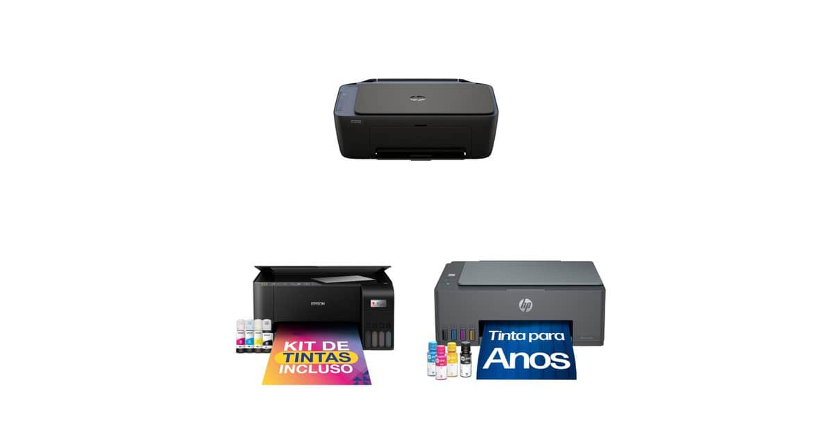 Hora de imprimir com inteligência: veja as melhores impressoras em promoção na Amazon