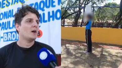 ‘Ela estava paralisada’: motoboy leva 40 ferroadas ao salvar menina de ataque de abelhas na Grande BH