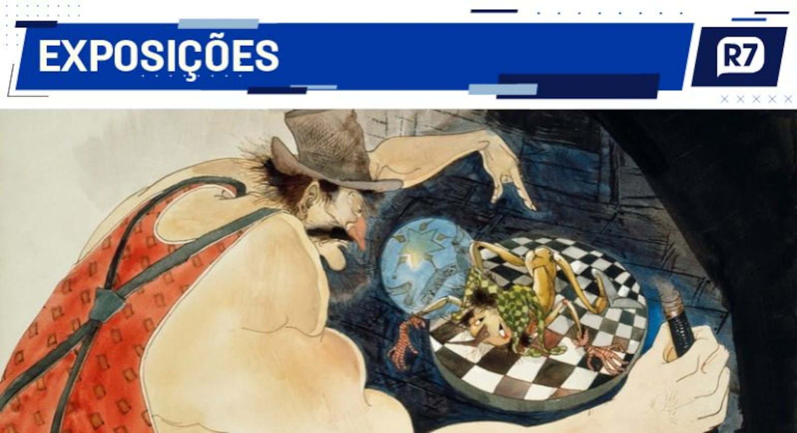 A programação também reúne exposições sobre arte e cultura brasileira Divulgação/CCBB Brasília
