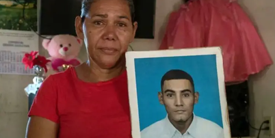 Marcela Alvarado n&atilde;o tem not&iacute;cias do seu filho, Jos&eacute; Duval Mata Alvarado, desde que ele foi detido, em abril de 2022 Foto: Natalia Alberto / BBC News Brasil