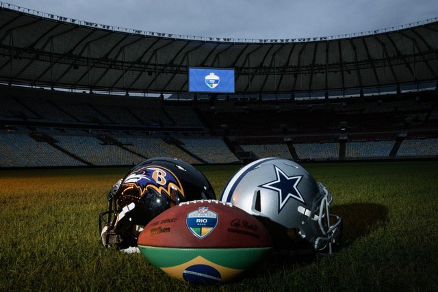 Gramado do Maracanã liga alerta na NFL antes de jogo entre Cowboys e Ravens, aponta jornal americano