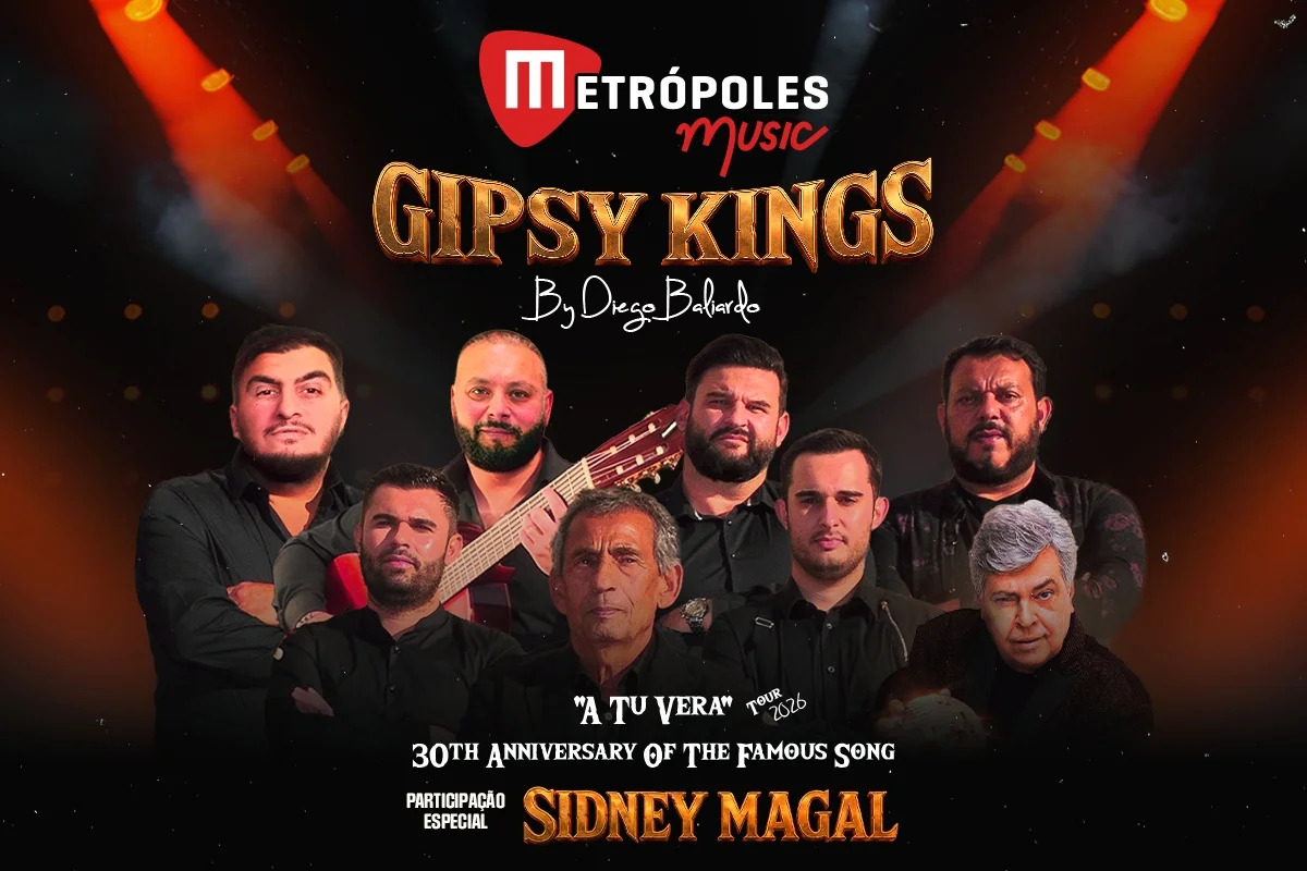 Sidney Magal e Gipsy Kings se apresentam em Brasília em 5 de dezembro