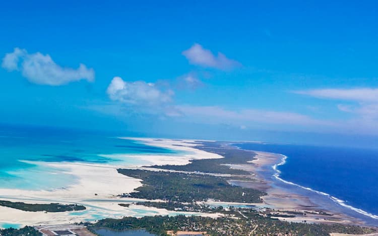 Bonriki International Airport, Kiribati.