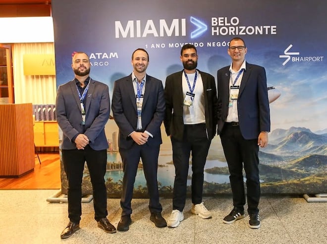 LATAM Cargo completa um ano da rota Miami–Confins com mais de 800 toneladas transportadas