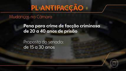 Congresso aprova PL Antifacção